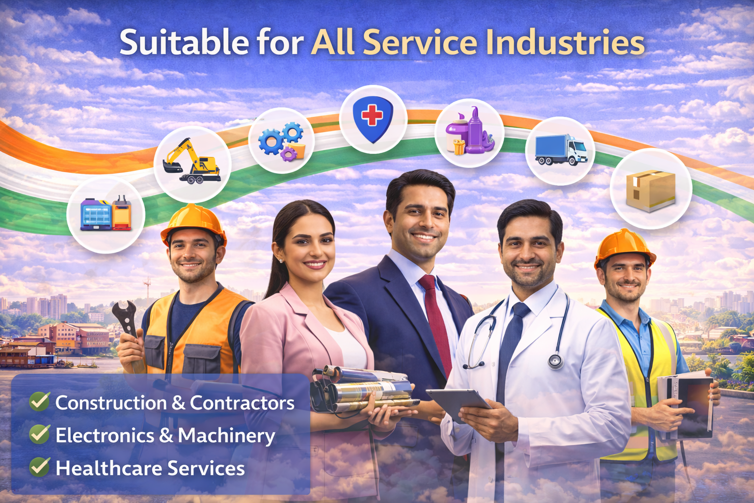 Suitable for All Service Industries    