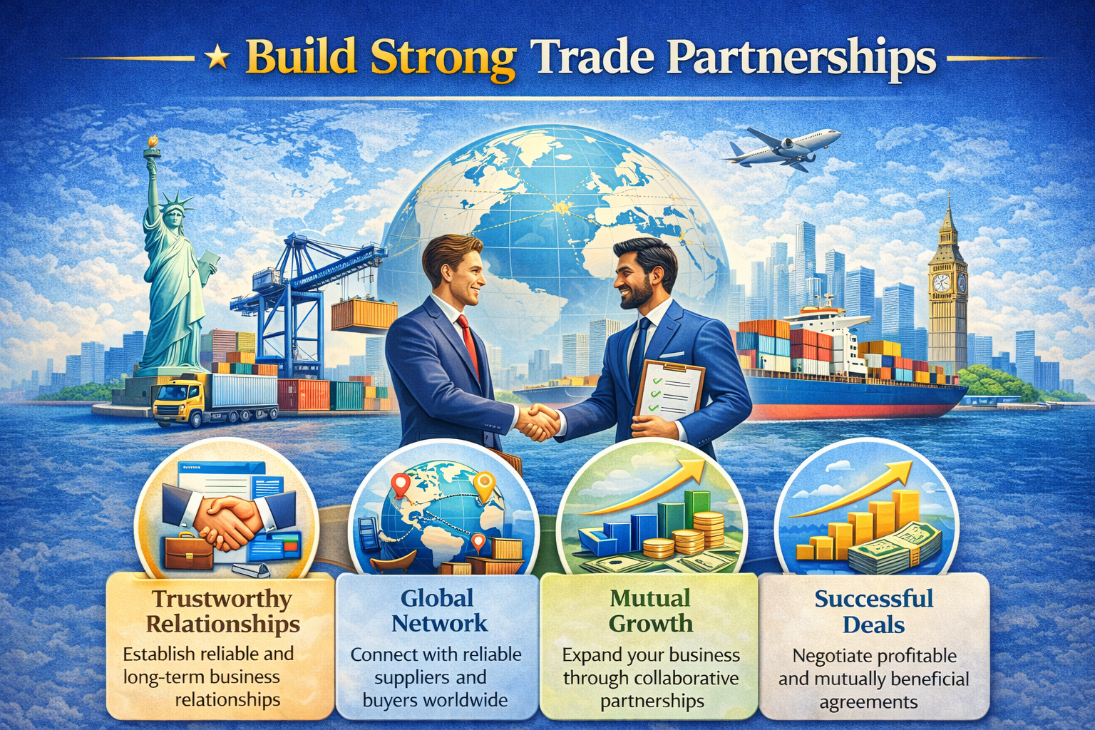 Build Strong Trade Partnerships