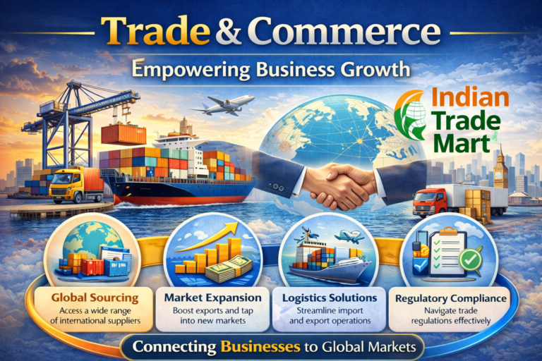Trade & Commerce – Empowering Business Growth with Indian Trade Mart