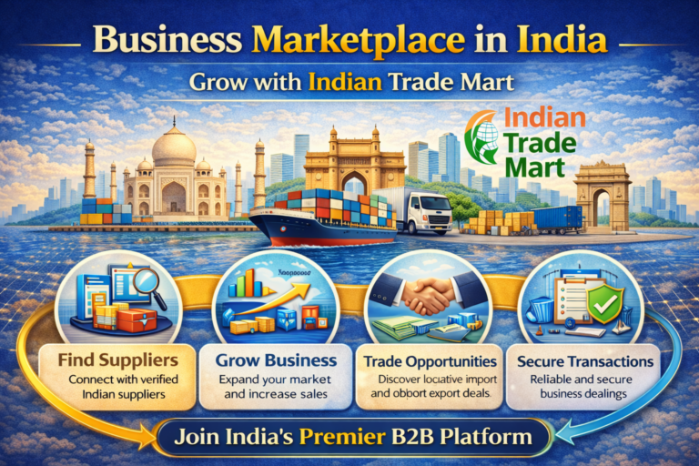 Business Marketplace in India – Grow with Indian Trade Mart