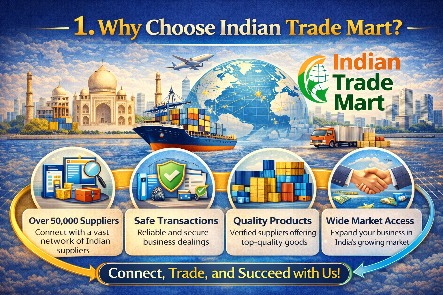 Why Choose Indian Trade Mart? 