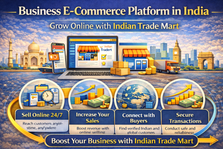 Business E-Commerce Platform in India – Grow Online with Indian Trade Mart