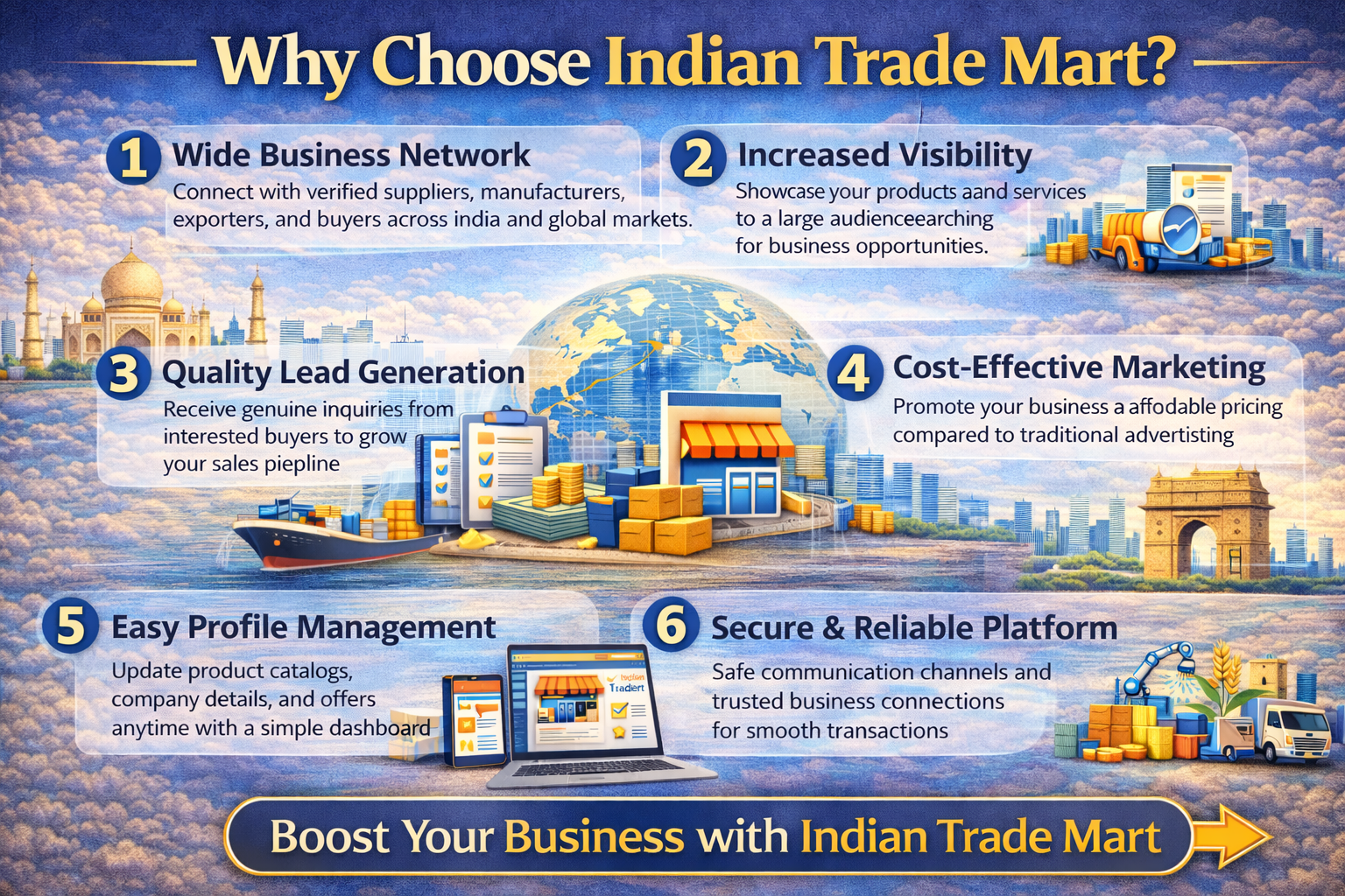 why choose indian trade mart 