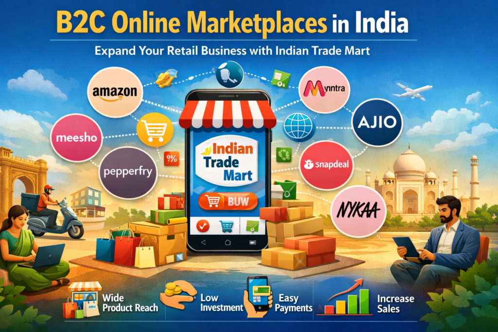 B2C Online Marketplaces in India – Expand Your Retail Business with Indian Trade Mart