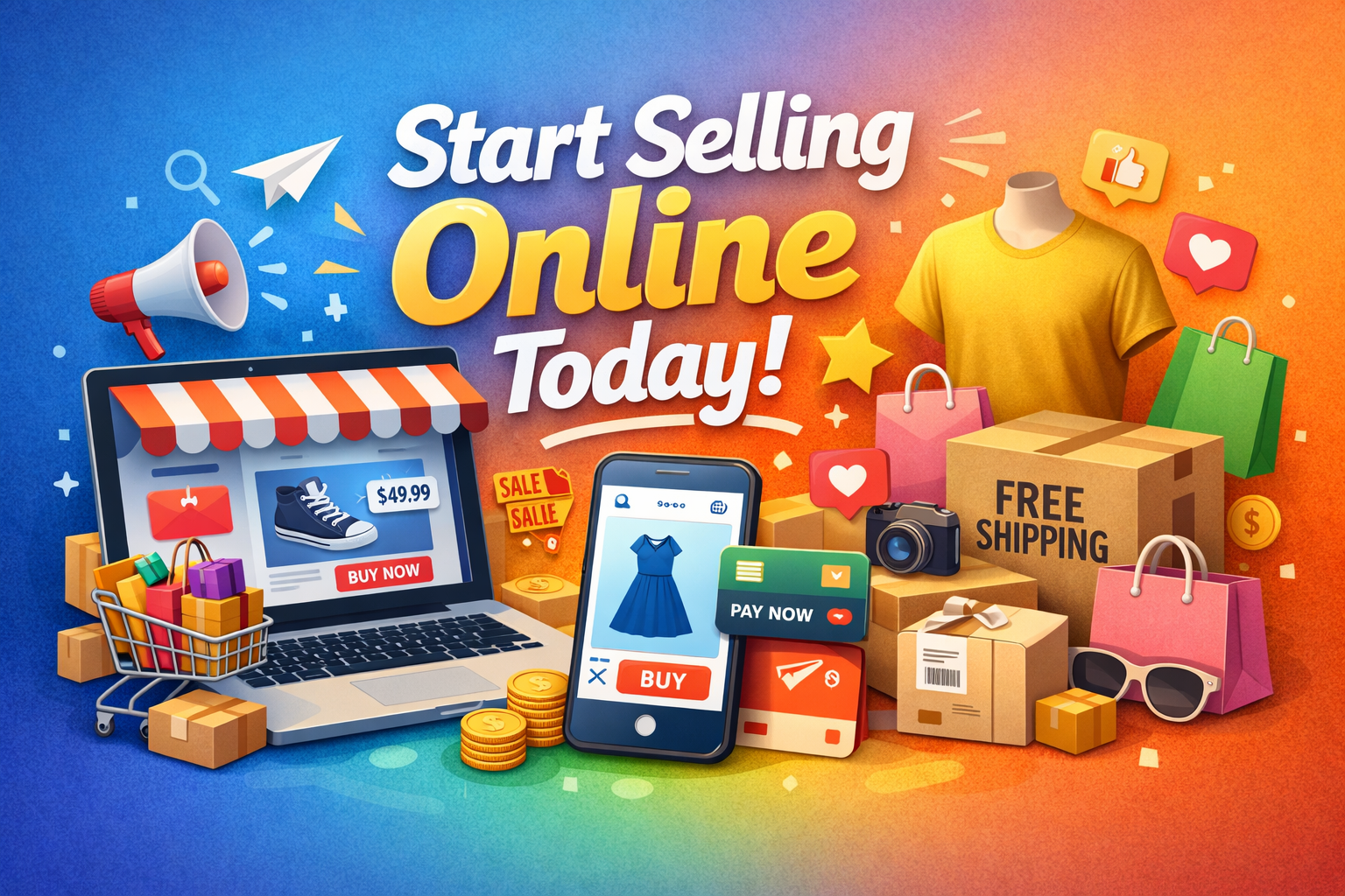 Start Selling Online Today