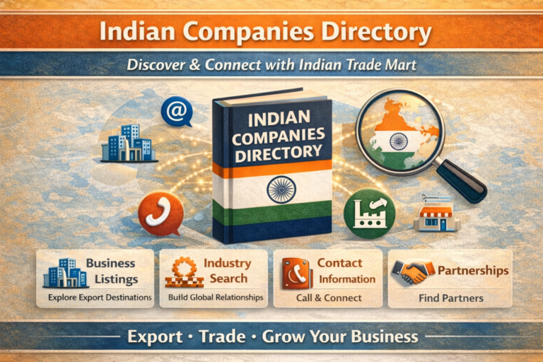 Indian Companies Directory – Discover & Connect with Indian Trade Mart