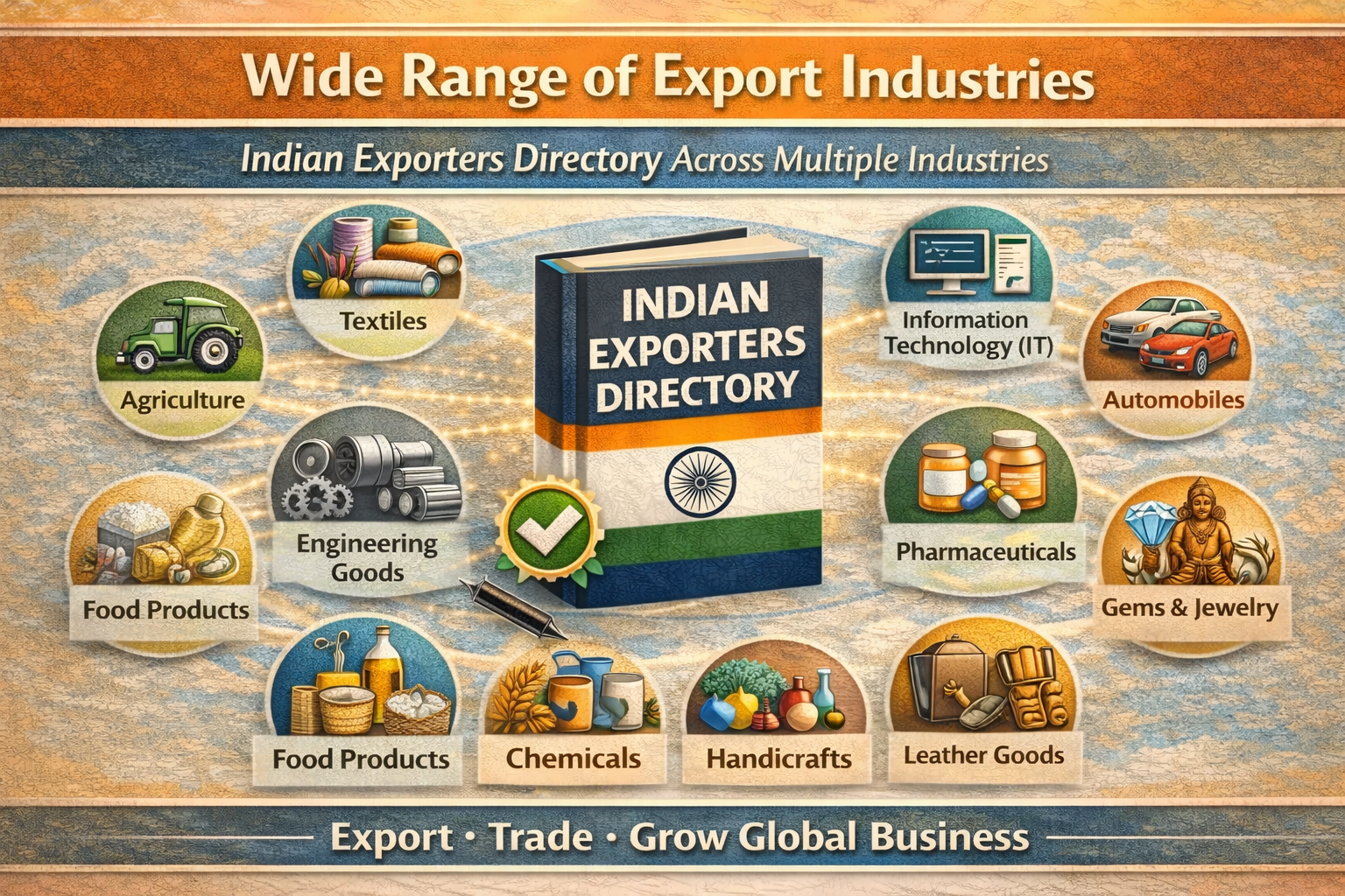 Wide Range of Export Industries