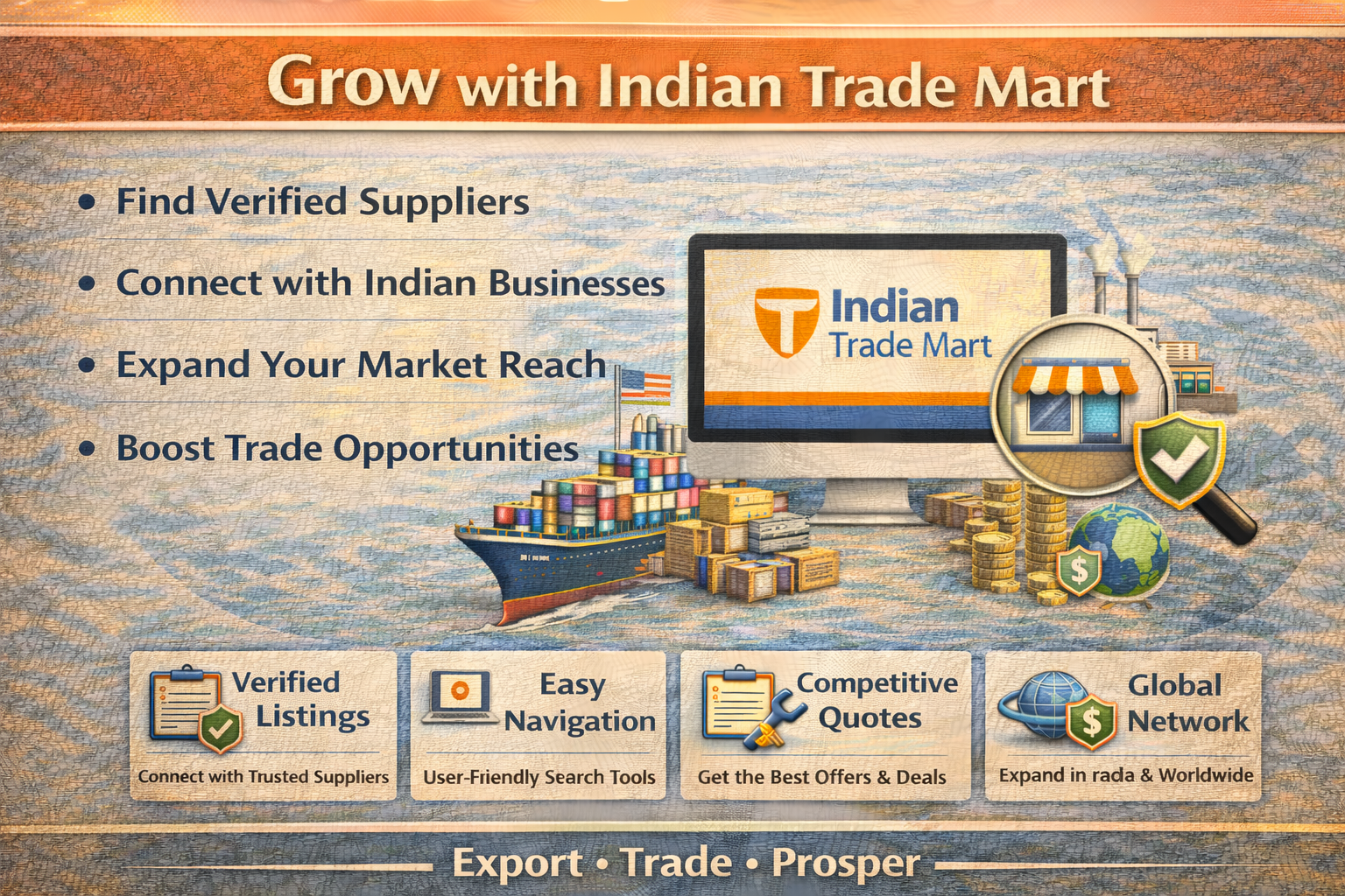 Grow with Indian Trade Mart