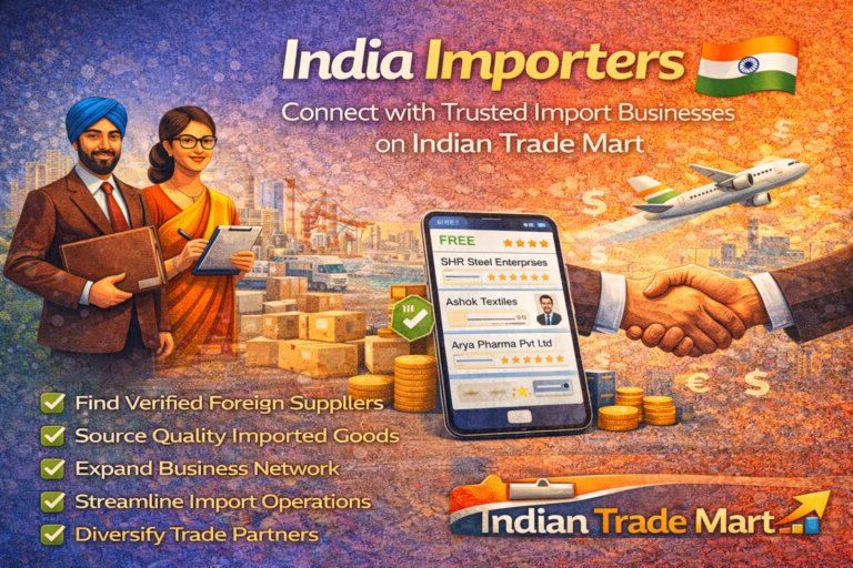 India Importers – Connect with Trusted Import Businesses on Indian Trade Mart