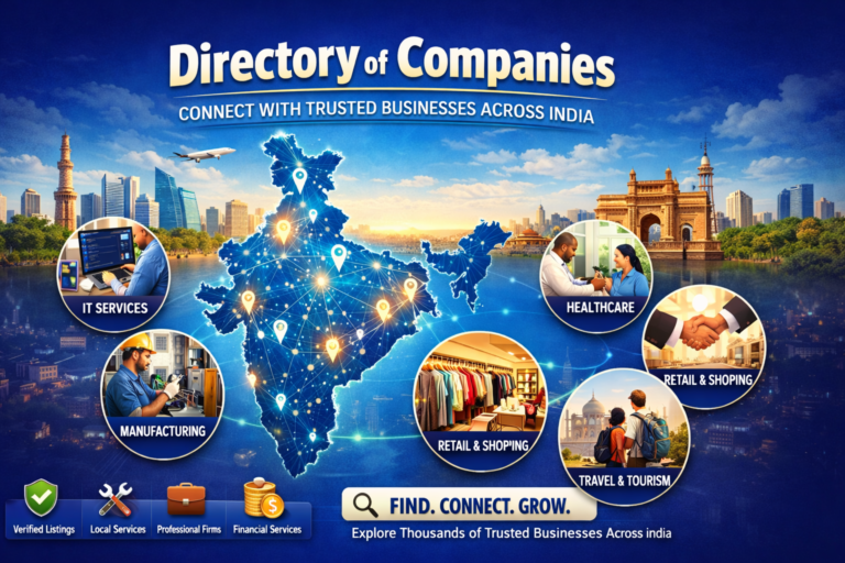 Directory of Companies – Connect with Trusted Businesses Across India
