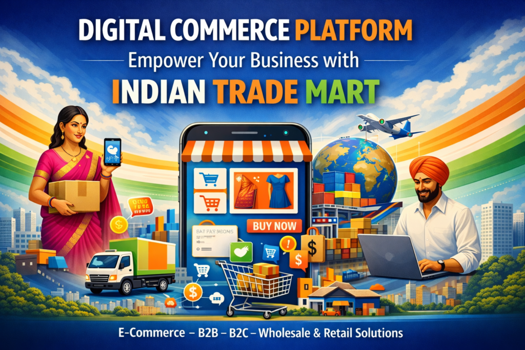 Digital Commerce Platform – Empower Your Business with Indian Trade Mart