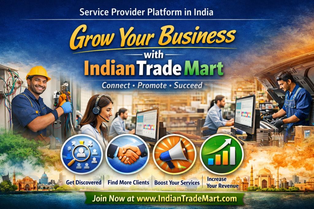 Service Provider Platform in India – Grow Your Business with Indian Trade Mart