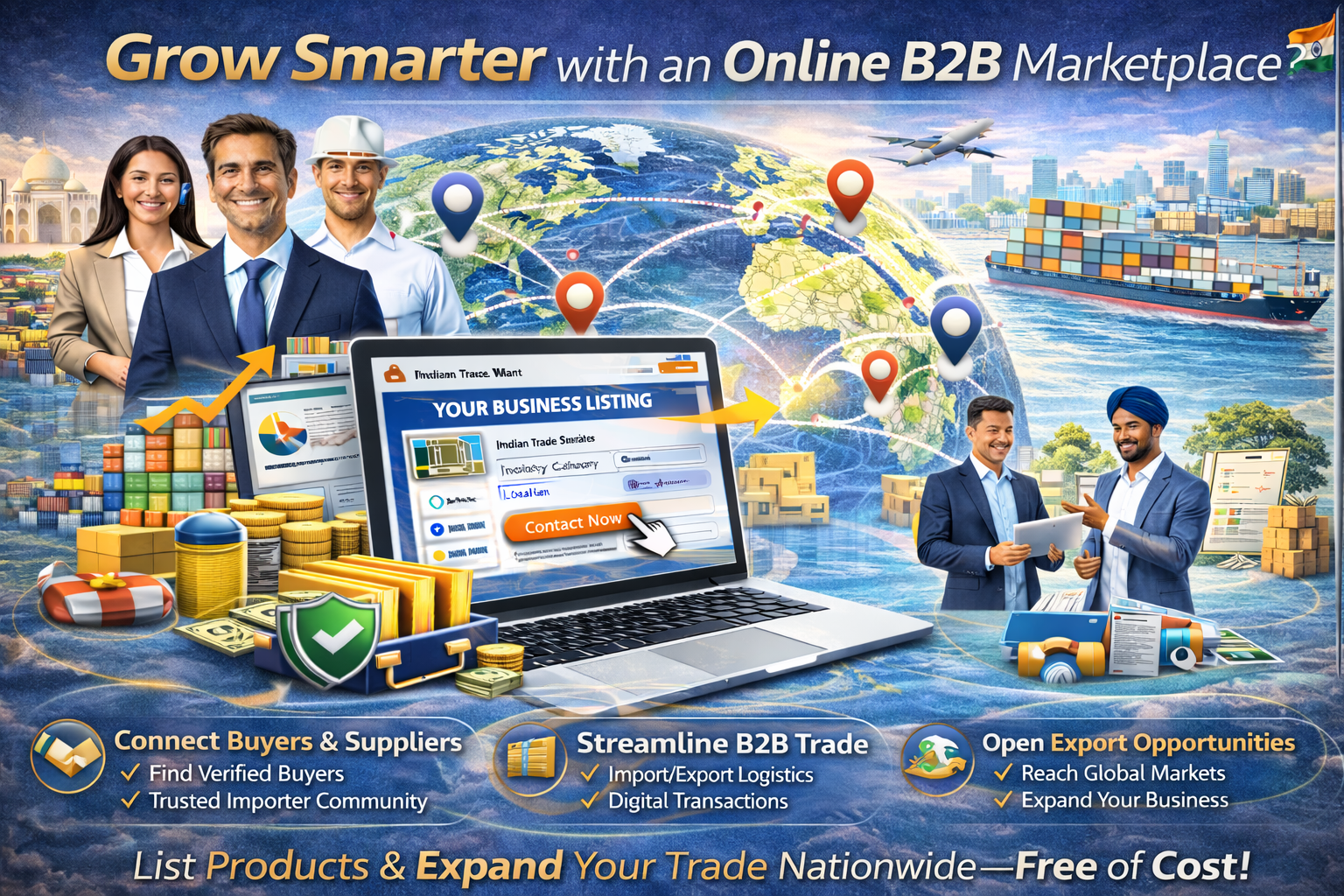 Grow Smarter with an Online B2B Marketplace