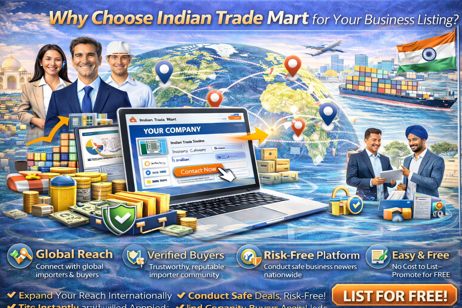 Why Choose Indian Trade Mart for Your Business Listing?
