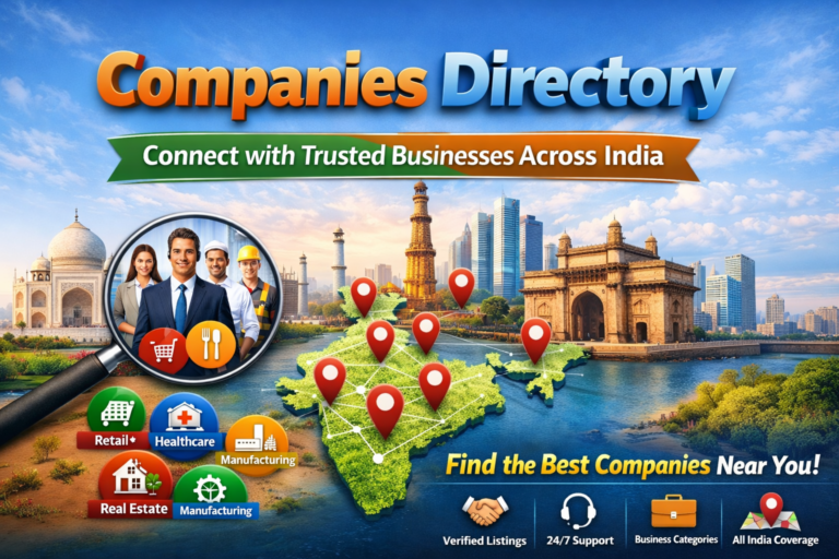 Companies Directory – Connect with Trusted Businesses Across India