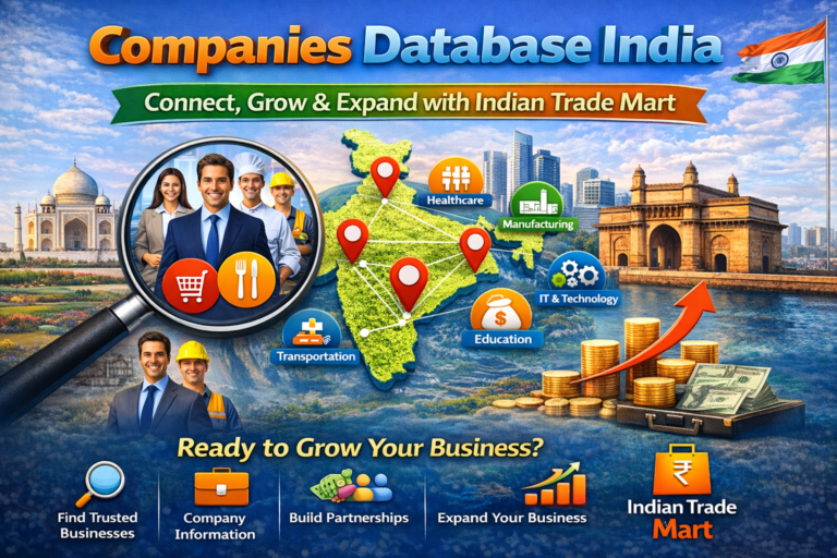 Companies Database India – Connect, Grow & Expand with Indian Trade Mart