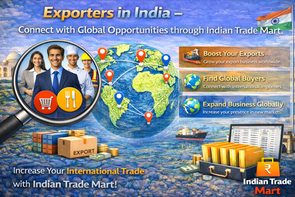 Exporters in India – Connect with Global Opportunities through Indian Trade Mart