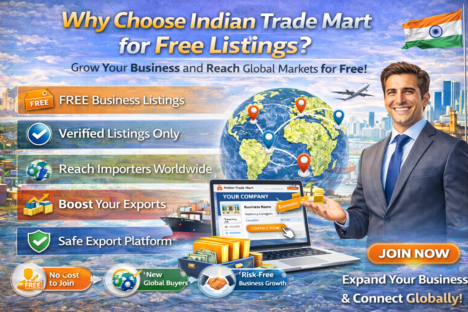 Why Choose Indian Trade Mart for Free Listings?